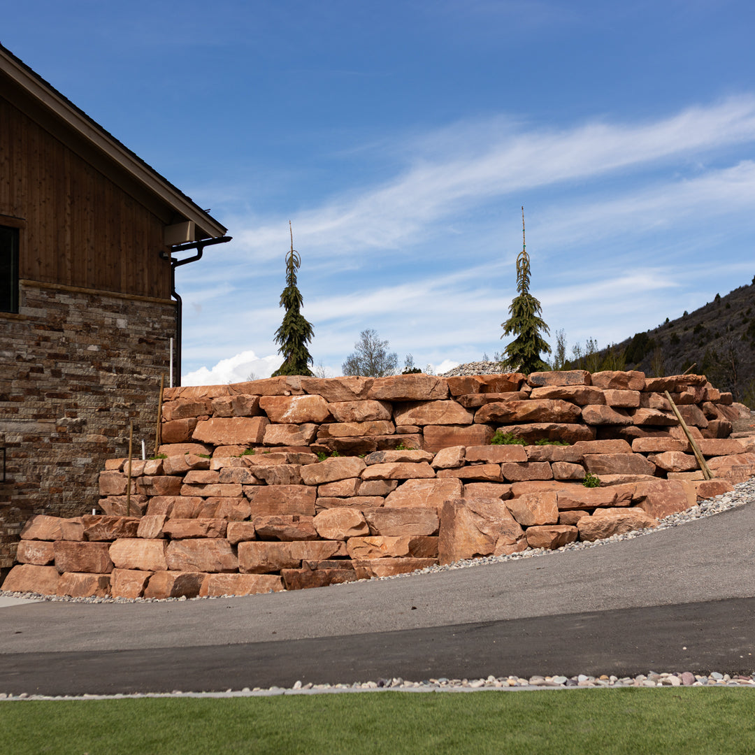 Cherokee Red Sandstone Landscape Boulders