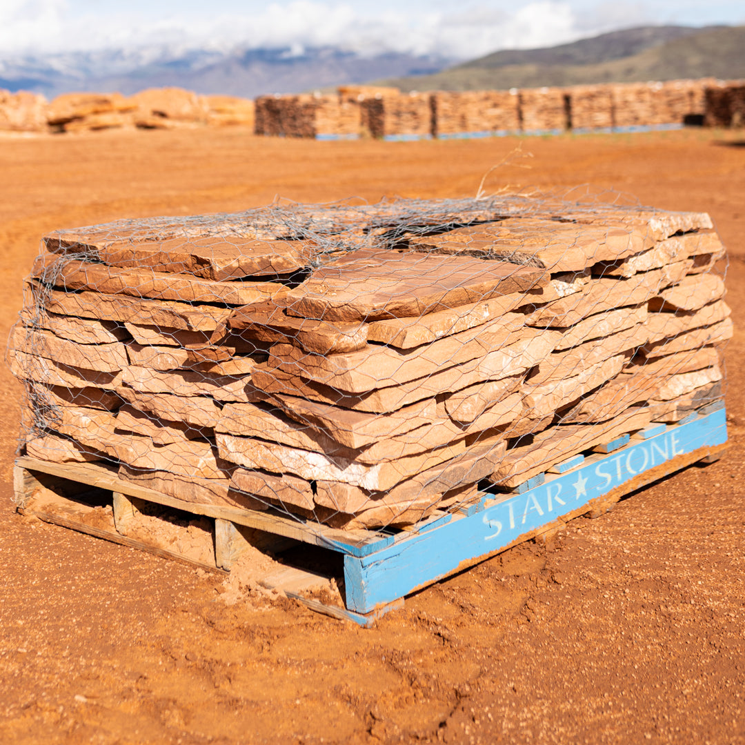 Cherokee Red Sandstone Garden Stone: Natural Stone Beauty at a Smarter Price