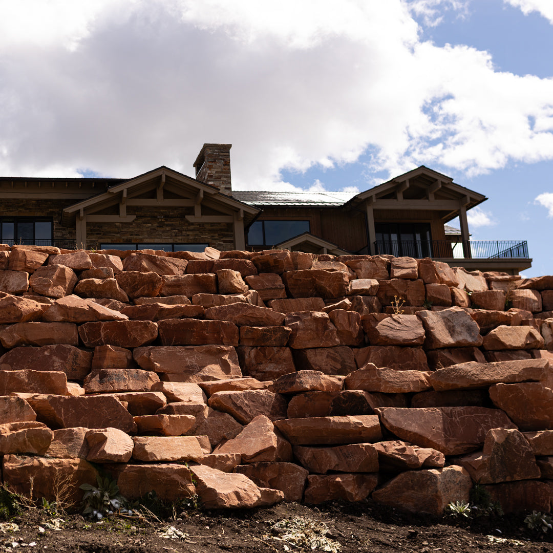 Cherokee Red Sandstone Landscape Boulders