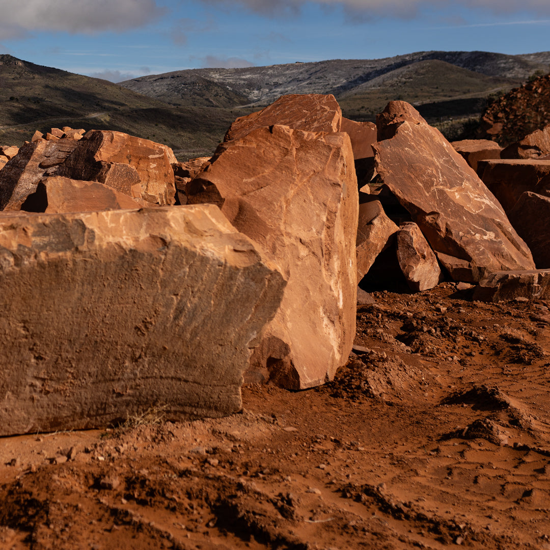 Cherokee Red Sandstone Landscape Boulders