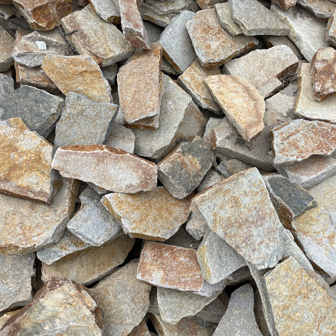 Autumn Gold Quartzite – Decorative &amp; Mini Patio Stone