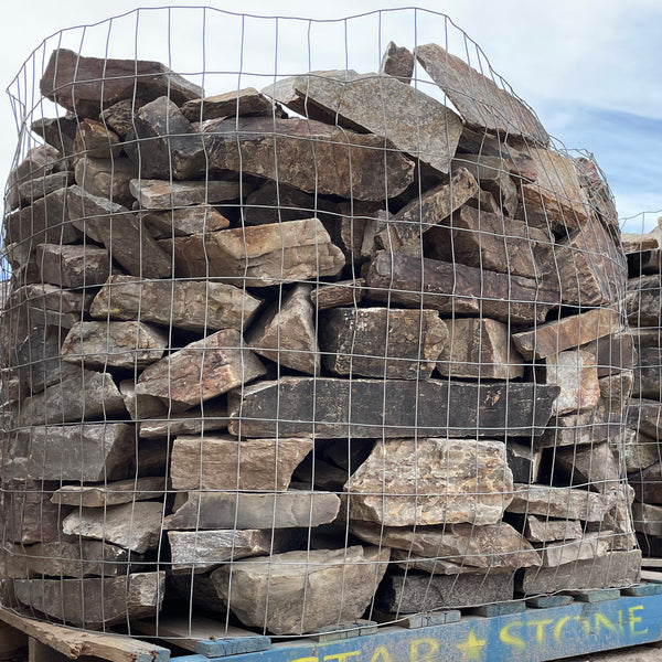Palletized Rubble Stone | Medium Landscape Rock | American Stone ...