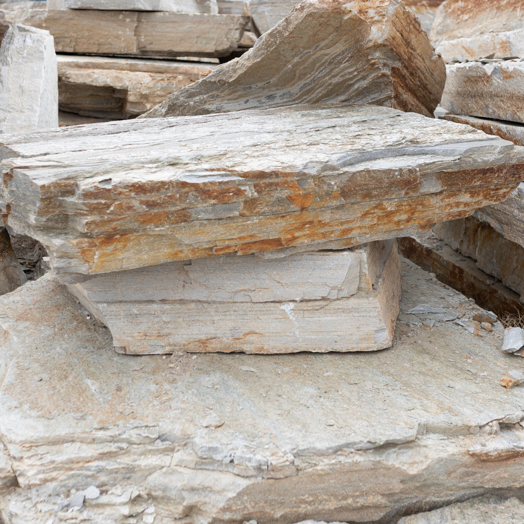 Storm Mountain Quartzite 8-18” Landscape Slabs